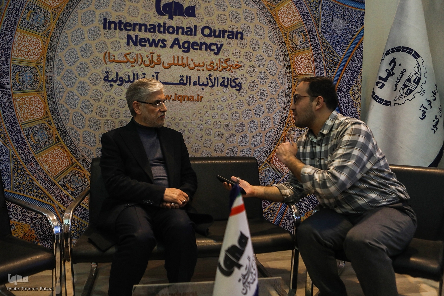 وزیر علوم از غرفه ایکنا در نمایشگاه بینالمللی قرآن بازدید کرد وزیر علوم از غرفه ایکنا در نمایشگاه بینالمللی قرآن بازدید کرد