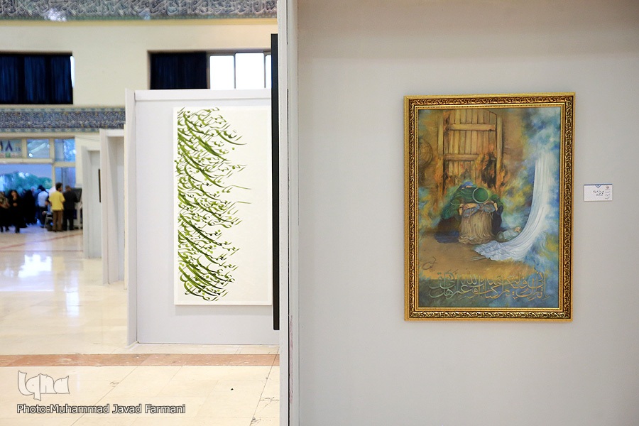 عرضه 183 اثر از هنرمندان نامی کشور در نمایشگاه قرآن