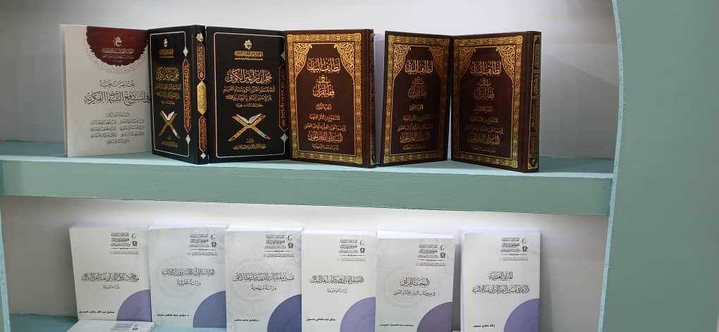 عرضه مصحف «ثمرة الأربعین» در بخش بین‌الملل نمایشگاه قرآن +  عکس