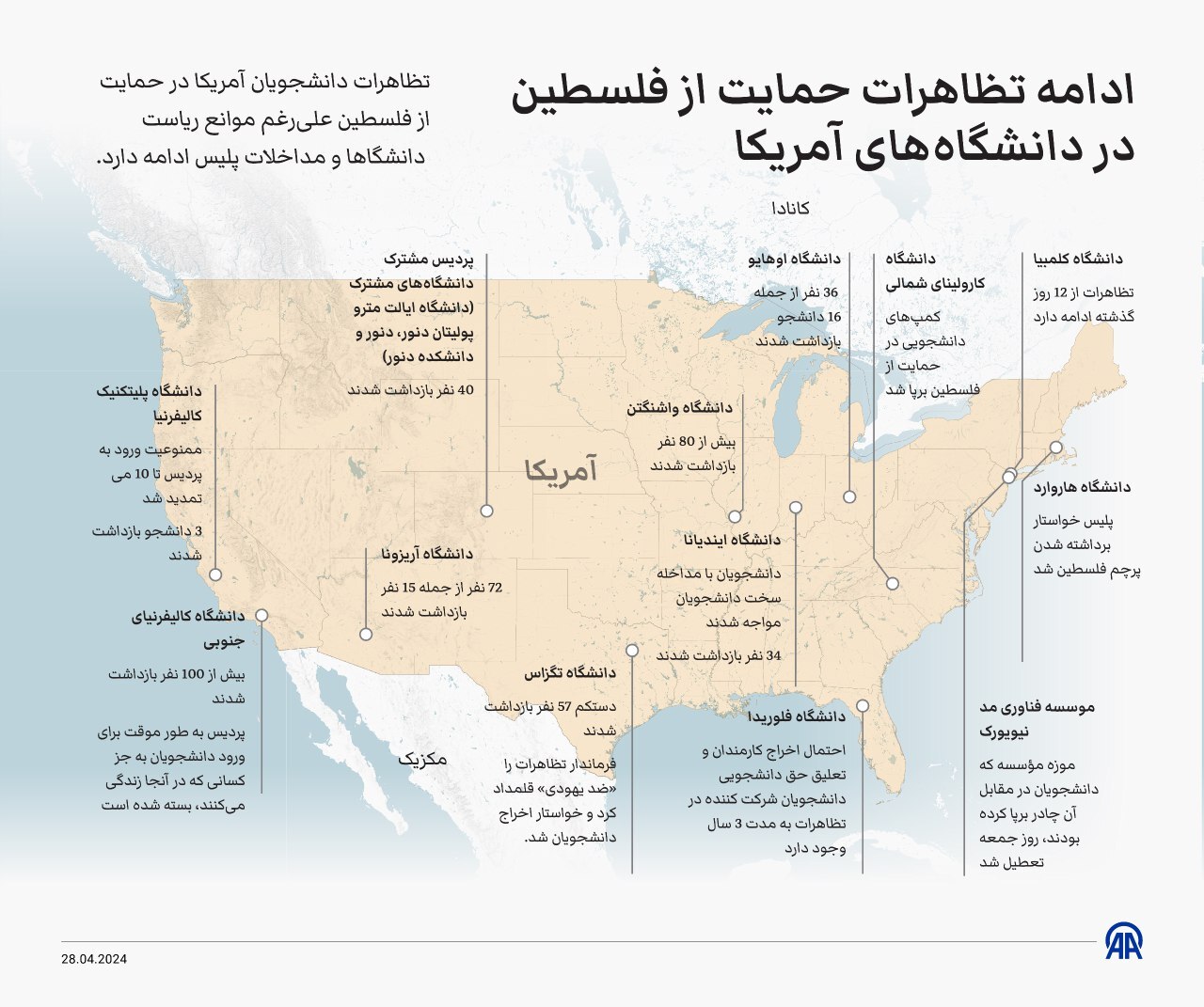 دانشگاه قدیمی آمریکا به خیزش حمایت از غزه پیوست دانشگاه قدیمی آمریکا به خیزش حمایت از غزه پیوست