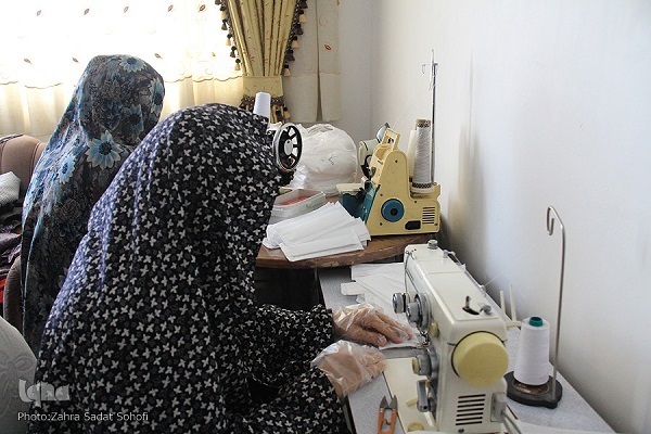 یکدلی دختران جهادگر برای خدمت به بانوان محروم