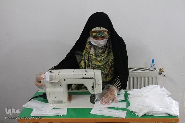 یکدلی دختران جهادگر برای خدمت به بانوان محروم