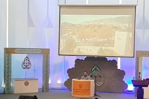 فرازهایی از تلاوت نفر اول جشنواره قرآنی وزارت علوم + فیلم