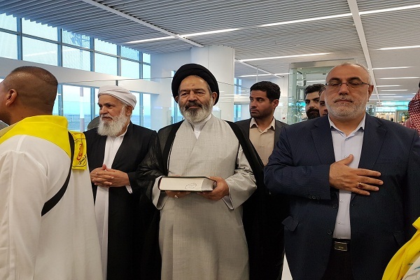 فیلم | حضور سفیر عربستان در آیین بدرقه عمره‌گزاران ایرانی