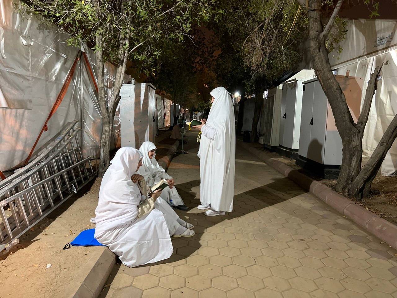 حضور و راز و نیاز زائران ایرانی در عرفات