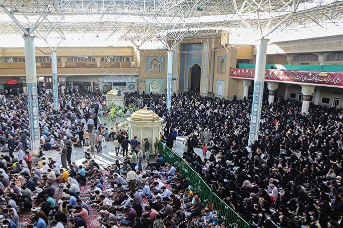 اعلام برنامه دعای عرفه در حرم بانوی کرامت