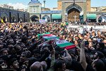 پیکر شهید حسین امیرعبداللهیان به خاک سپرده شد