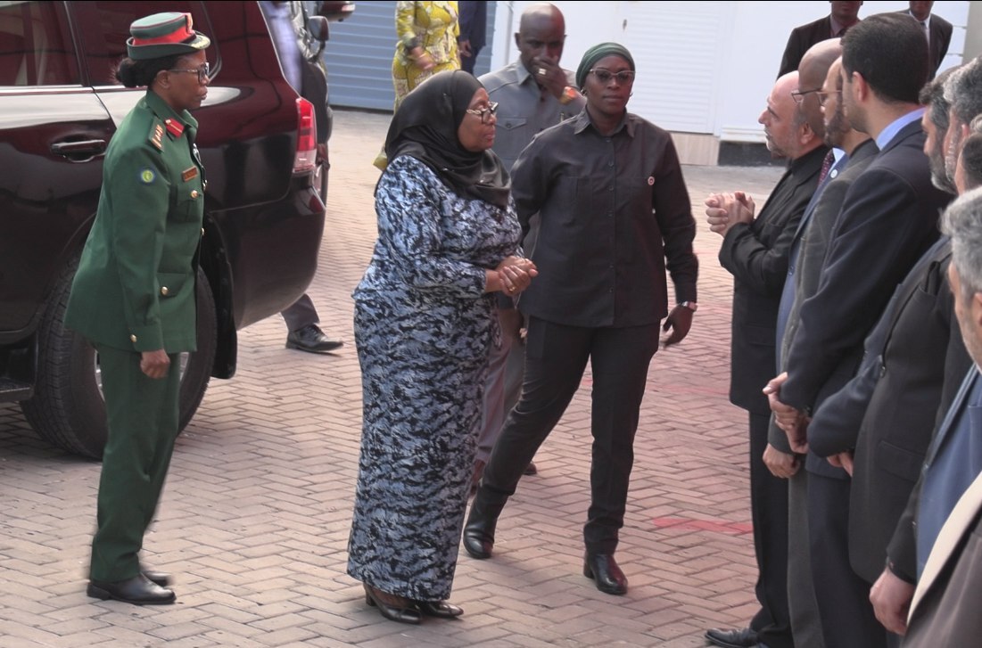 ادای احترام رئیسجمهور تانزانیا به شهید جمهور ایران ادای احترام رئیسجمهور تانزانیا به شهید جمهور ایران