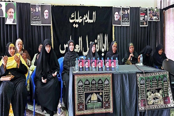 ابراز همدردی تشکل بانوان مسلمان تانزانیا با شهادت آیت آلله رئیسی + عکس ابراز همدردی تشکل بانوان مسلمان تانزانیا با شهادت آیت آلله رئیسی + عکس