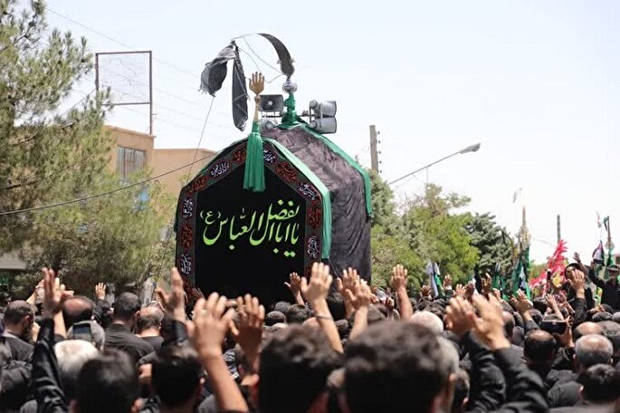عزاداری روز یازدهم محرم در دامغان برگزار شد