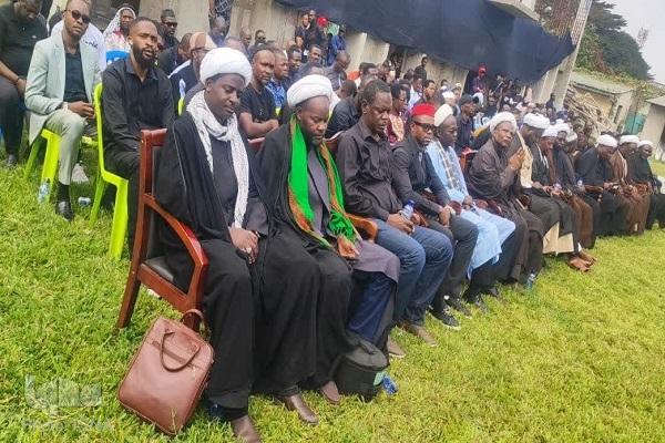 مراسم عزای حسینی در کینشازا در کشور کنگو برگزار شد