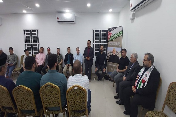 مراسم گرامیداشت شهید اسماعیل هنیه در مالزی مراسم گرامیداشت شهید اسماعیل هنیه در مالزی