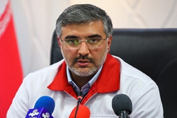 وحید سلیمی رئیس سازمان داوطلبان جمعیت هلال احمر