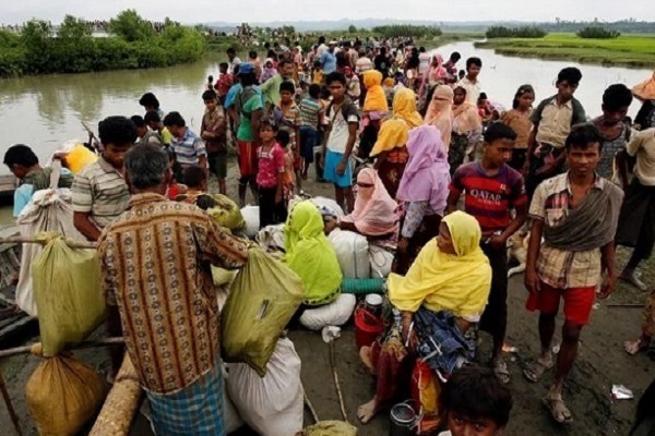 کشته شدن ده‌ها روهینگیایی در مسیر فرار به بنگلادش