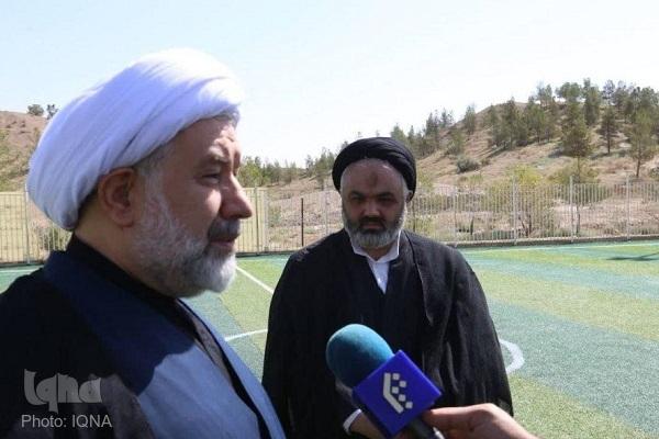 زمین چمن و ساختمان شعبه ۲ آموزشگاه حضرت فاطمه(س) المصطفی افتتاح شد