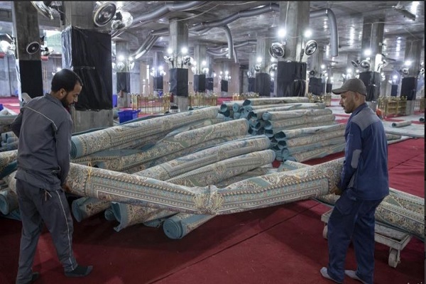 صحن «ام البنین»؛ آماده استقبال از زائران اربعین صحن «ام البنین»؛ آماده استقبال از زائران اربعین