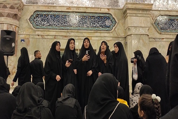 برنامههای قرآنی بانوان مسیر پیادهروی اربعین + عکس برنامههای قرآنی بانوان مسیر پیادهروی اربعین + عکس