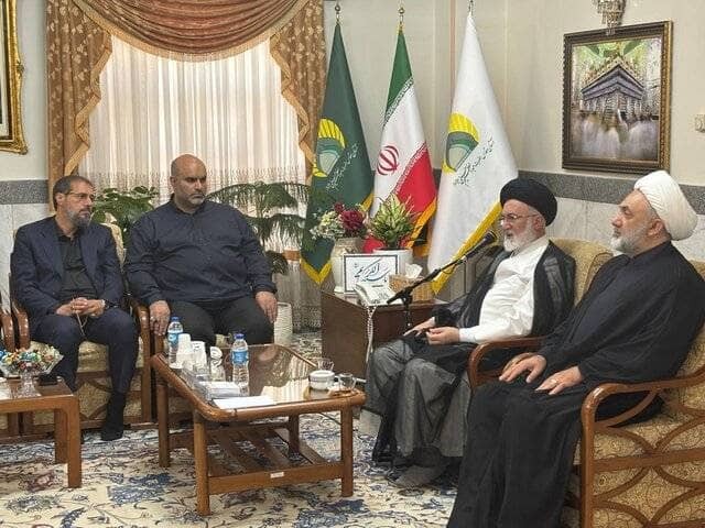 دیدار معاون شهردار تهران با تولیت آستان حضرت عبدالعظیم(ع)
