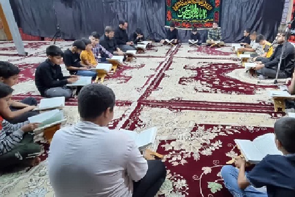 برگزاری جلسه قرآن و عترت بیت‌الزهرا شهرستان نهاوند