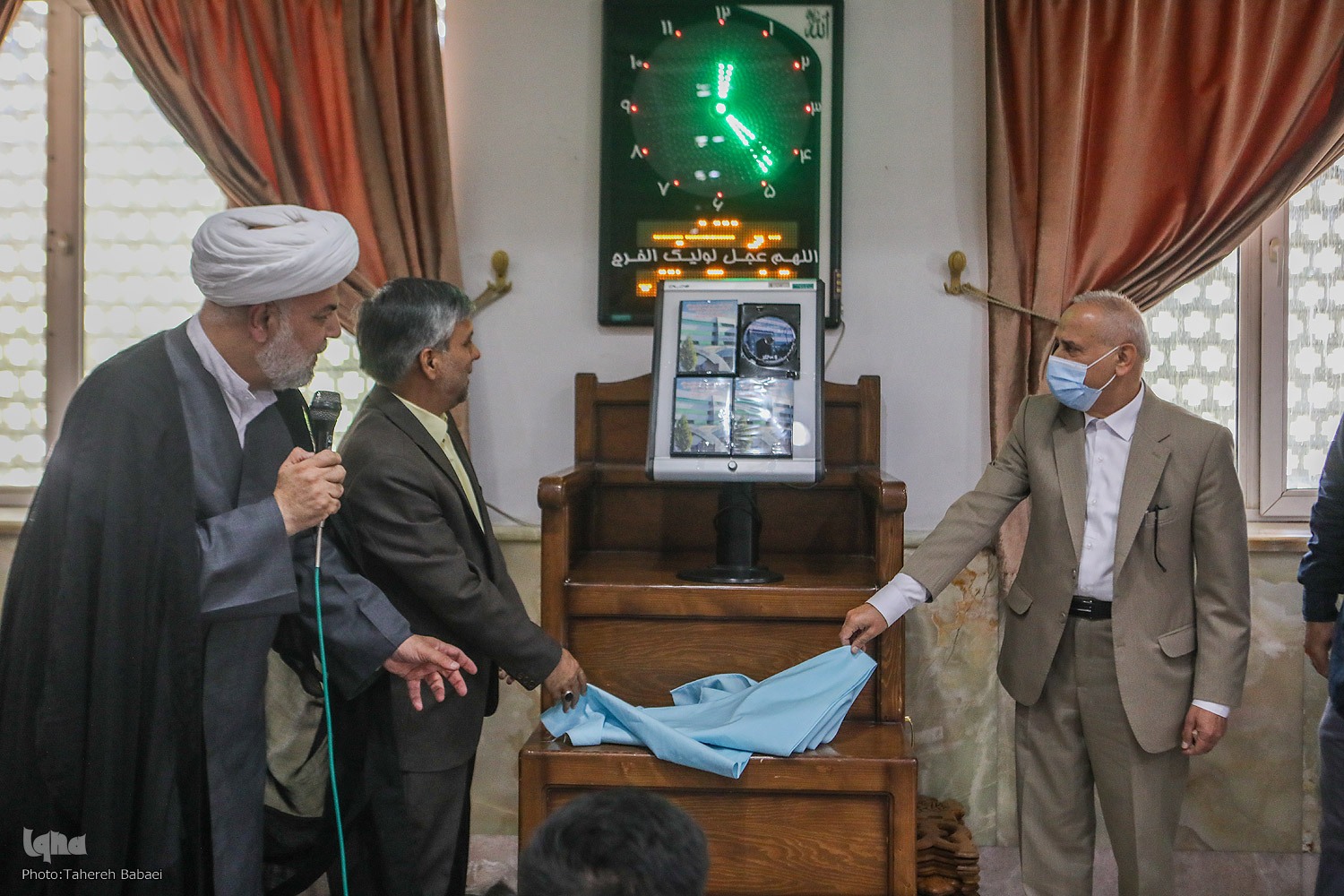 رونمایی از لوح فشرده ترتیل کامل قرآن در بیمارستان خاتم الأنبیاء(ص) + عکس