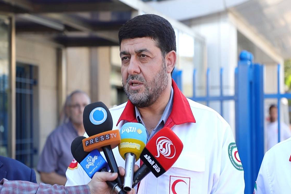 پیرحسین کولیوند، رئیس جمعیت هلال‌احمر