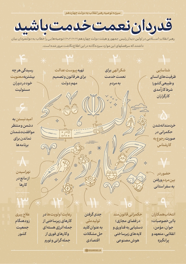 قدردان نعمت خدمت باشید