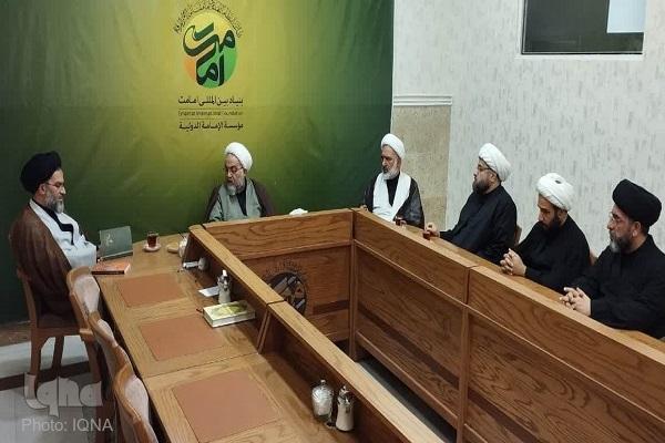 دیدار نماینده المصطفی در هند با مسئولان بنیاد بین‌المللی امامت