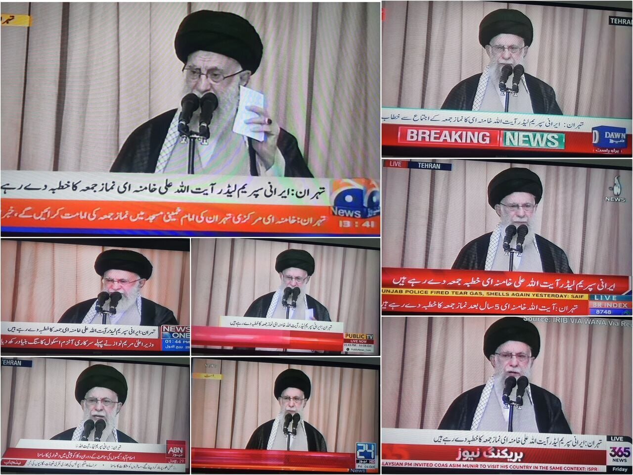 بازتاب خطبه‌های نماز جمعه رهبر انقلاب در رسانه‌های غربی و منطقه‌ای