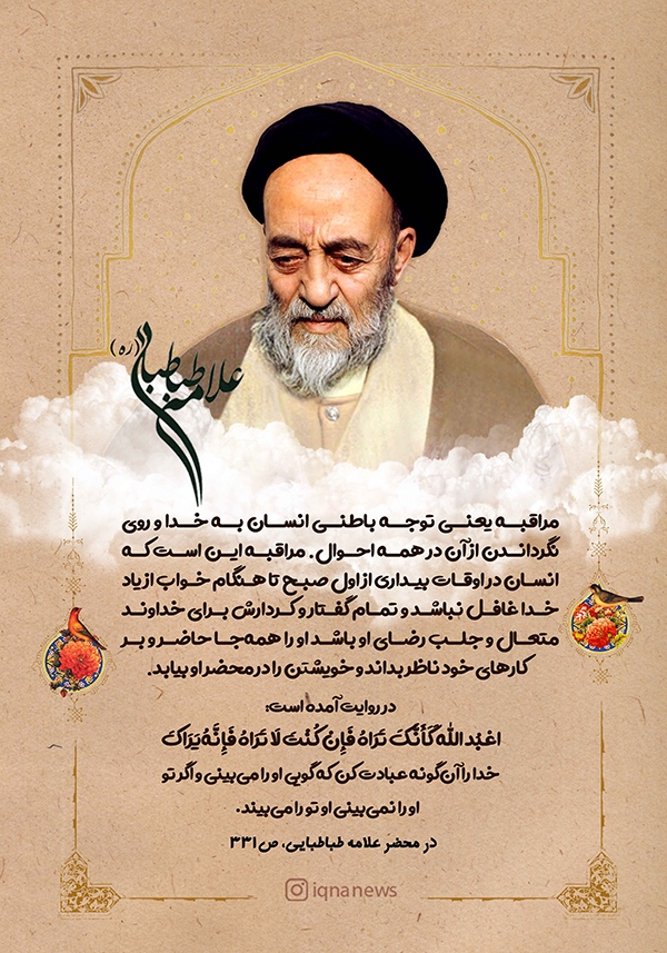 توجه باطنی انسان به معبود