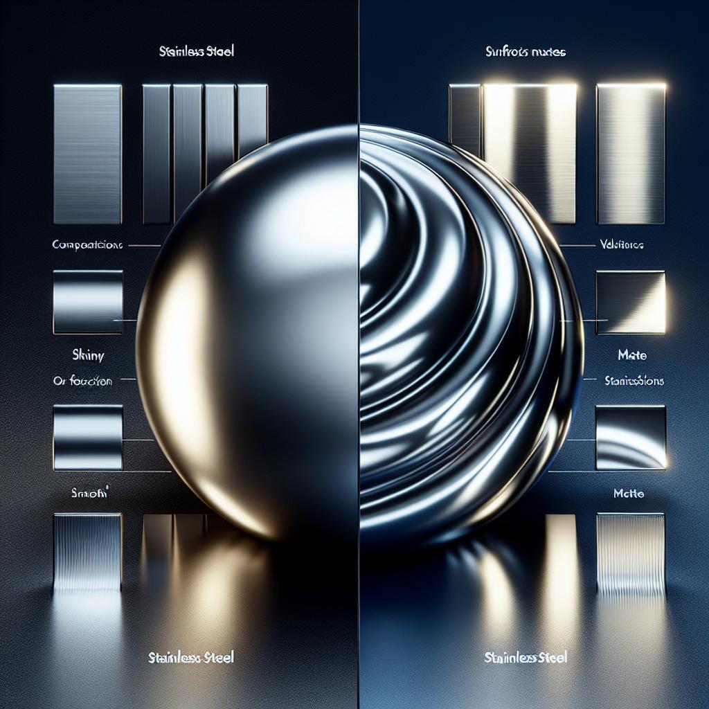 ارسالی//رپورتا// فوری//تفاوت‌های کلیدی ورق‌های استیل مات و براق؛ انتخاب هوشمندانه برای پروژه‌های شما