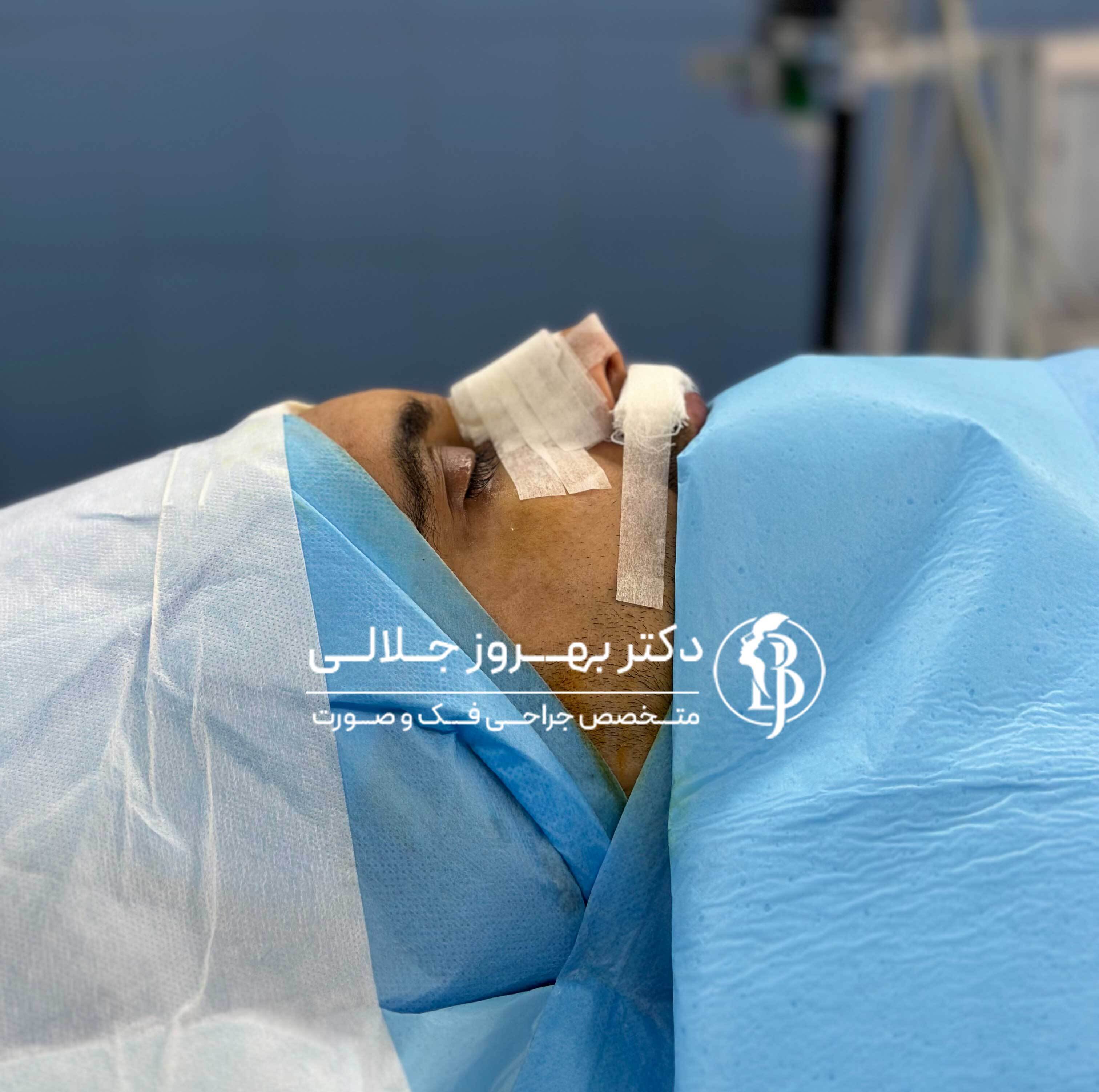 تصاویر عمل امیدعالیشاه پس از عمل توسط دکتر بهروز جلالی