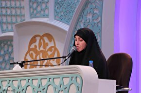 روز دوم مسابقات سراسری قرآن در بخش بانوان