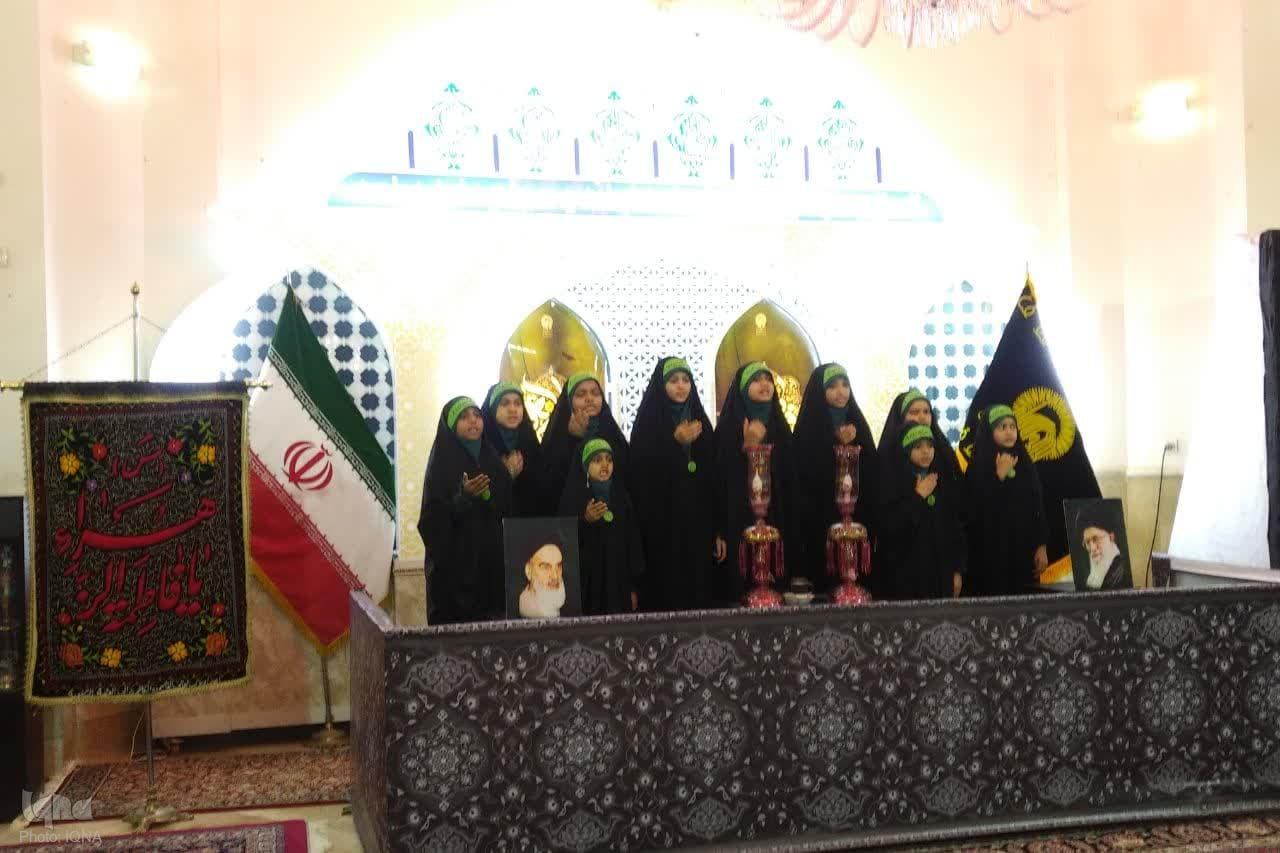 عزاداری اردوزبانان در شب شهادت حضرت فاطمه (س)