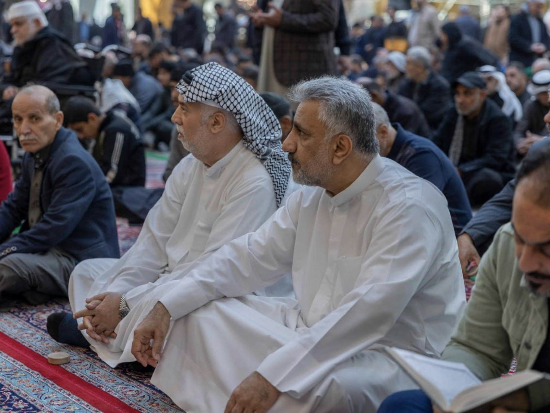 سوگواری سالروز وفات حضرت ام البنین (س) در حرم حضرت عباس(ع)