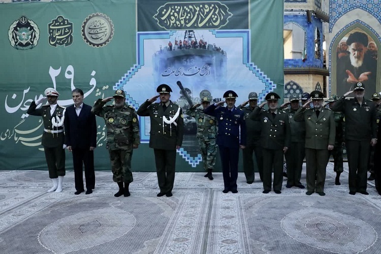 تجدید میثاق فرماندهان و کارکنان ارتش با آرمان‌های بنیانگذار کبیر انقلاب