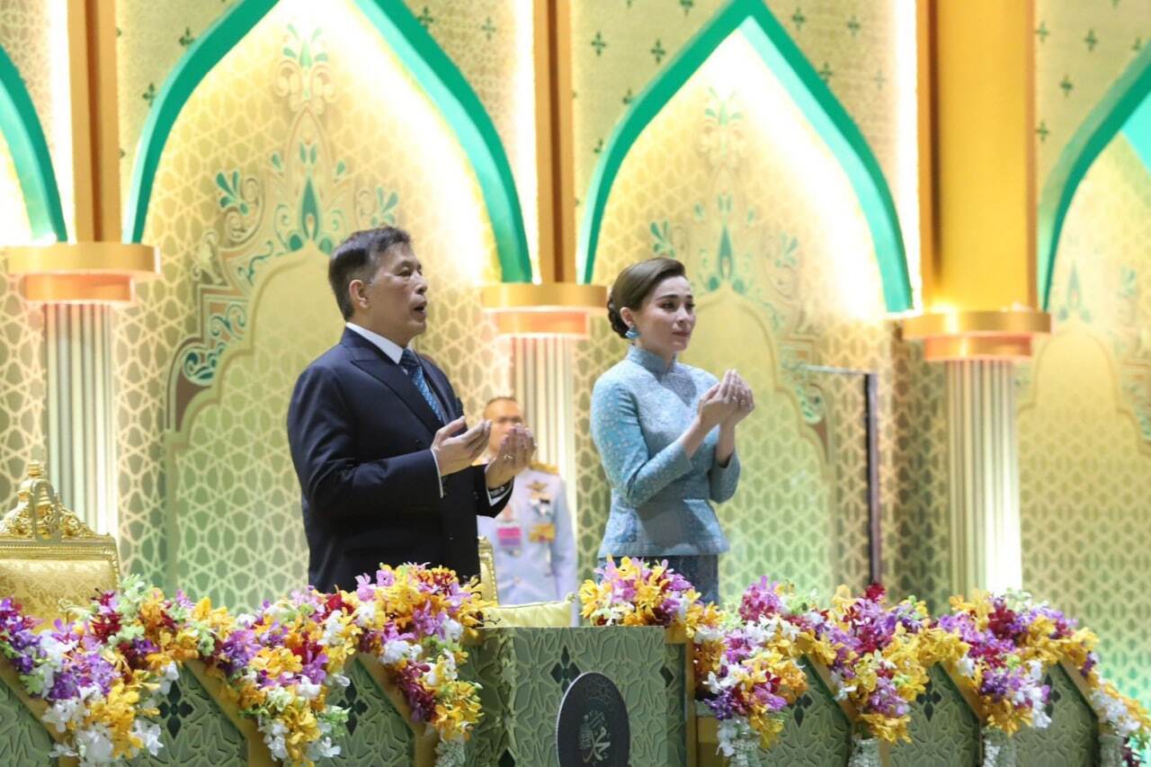 افتتاح جشنواره مولود النبی (ص) تایلند توسط پادشاه و ملکه تایلند