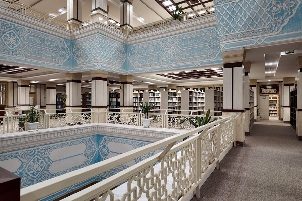 کتابخانه الروضه الحیدریه؛ منبعی غنی و مرجع برای اهل دانش + عکس