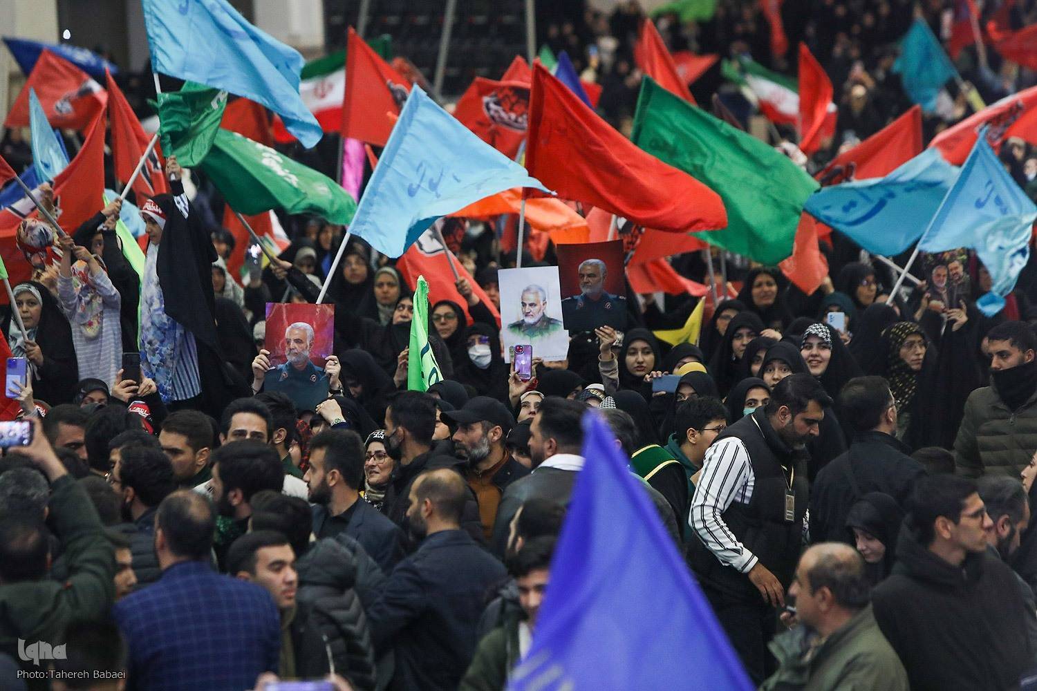 آیین بزرگداشت سالگرد شهادت سردار شهید حاج قاسم سلیمانی