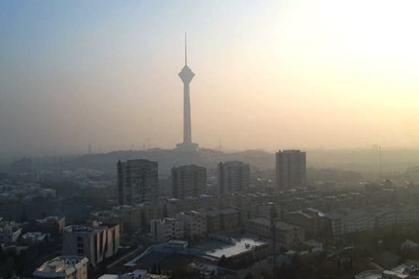 افزایش ذرات معلق در هوای پایتخت / وضعت ناسالم برای گروه حساس