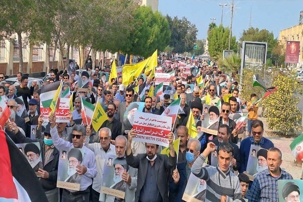 راهپیمایی «انتقام سخت» در تهران