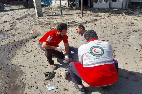 اسکان اضطراری بیش از ۸۰۰ نفر از آسیب‌دیدگان حملات رژیم‌صهیونیستی