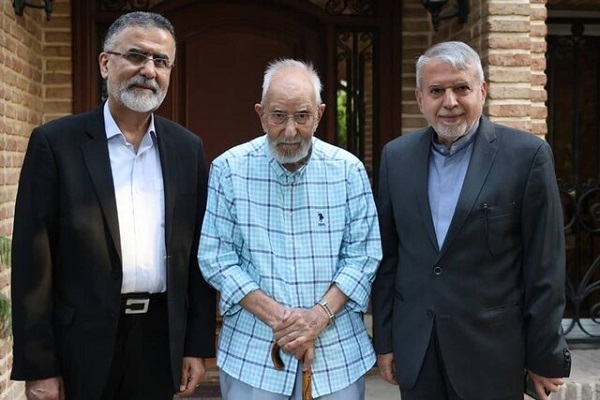 دیدار وزیر میراث فرهنگی با محمدعلی موحد