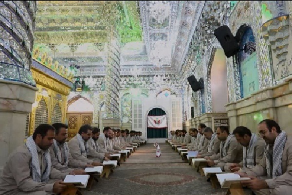 جمع‌خوانی آیه 146 سوره آل‌عمران از سوی گروه محمد رسول‌الله(ص)