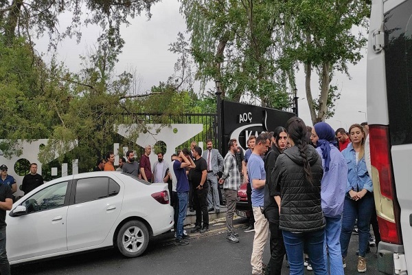 تجمع زنان مسلمان حامی غزه در آنکارا + فیلم تجمع زنان مسلمان حامی غزه در آنکارا + فیلم