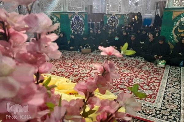 نشست بانوان عرب‌زبان در حرم رضوی با محوریت سیره علوی و فاطمی