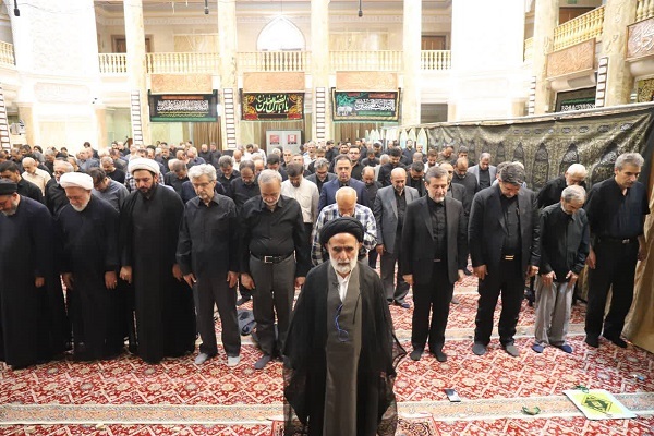 عرض ارادت اهالی خیابان آیت‌الله طالقانی به ساحت سیدالشهدا(ع)