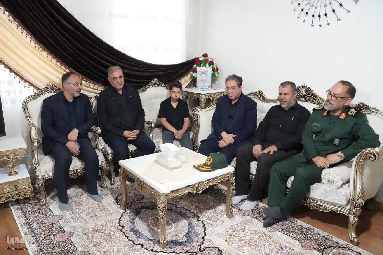 تکریم خانواده شهدای اقتدار ایران در ارومیه‎