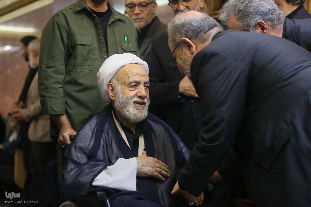 مراسم ترحیم دکتر آیتالله سیدمحمدباقر حجتی برگزار شد مراسم ترحیم دکتر آیتالله سیدمحمدباقر حجتی برگزار شد