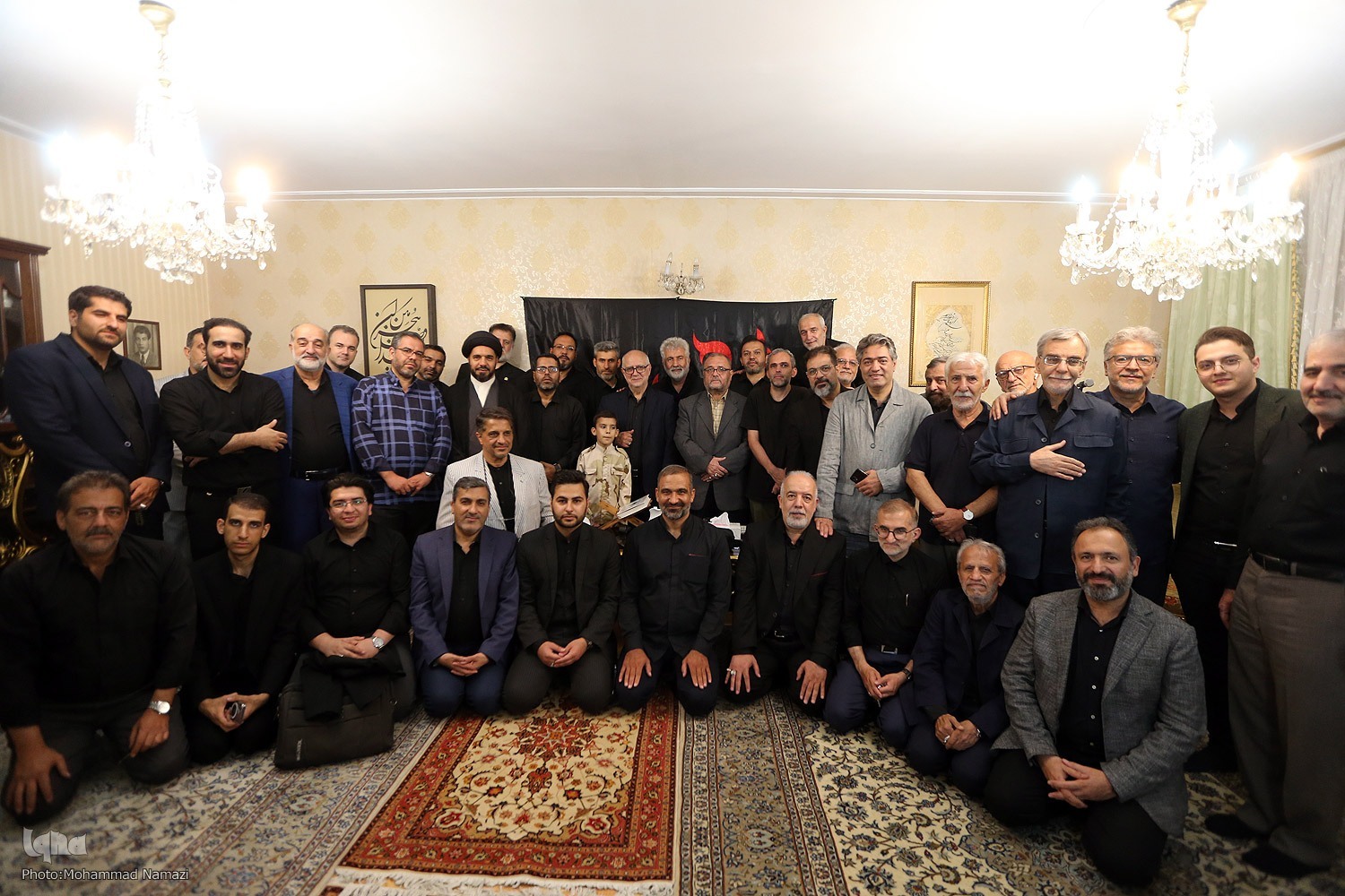 مراسم شب سوم شهادت قاریان دشت کربلا برگزار شد + عکس