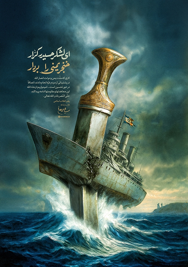 ای لشکر حیدر کرار، خنجر یمنی را بردار